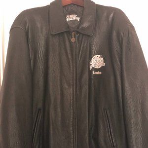 Planet Hollywood London Vintage Leather Jacket XL